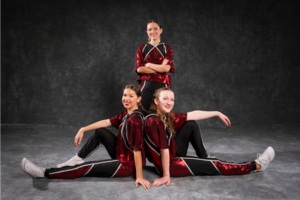 Dancers in recital costumes 3